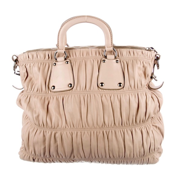 Prada Capretto Gaufre Satchel - Picture 3 of 4